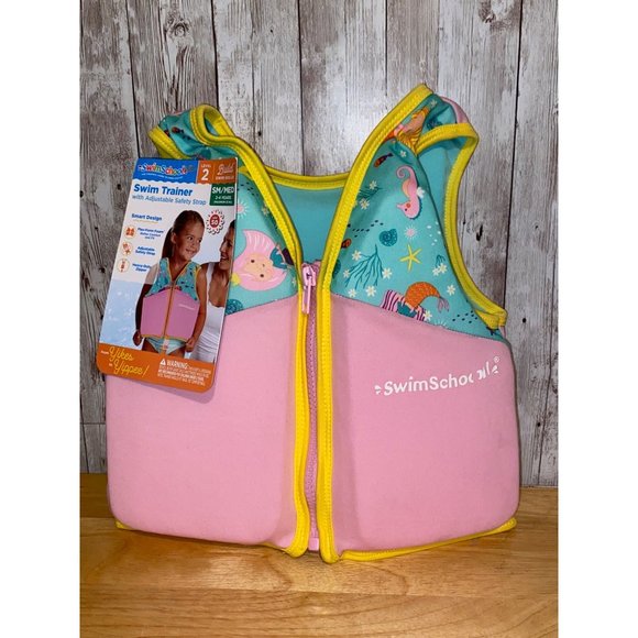 Swim School Swim Swim School Trainer Life Vest Level 2 Age 24 Years